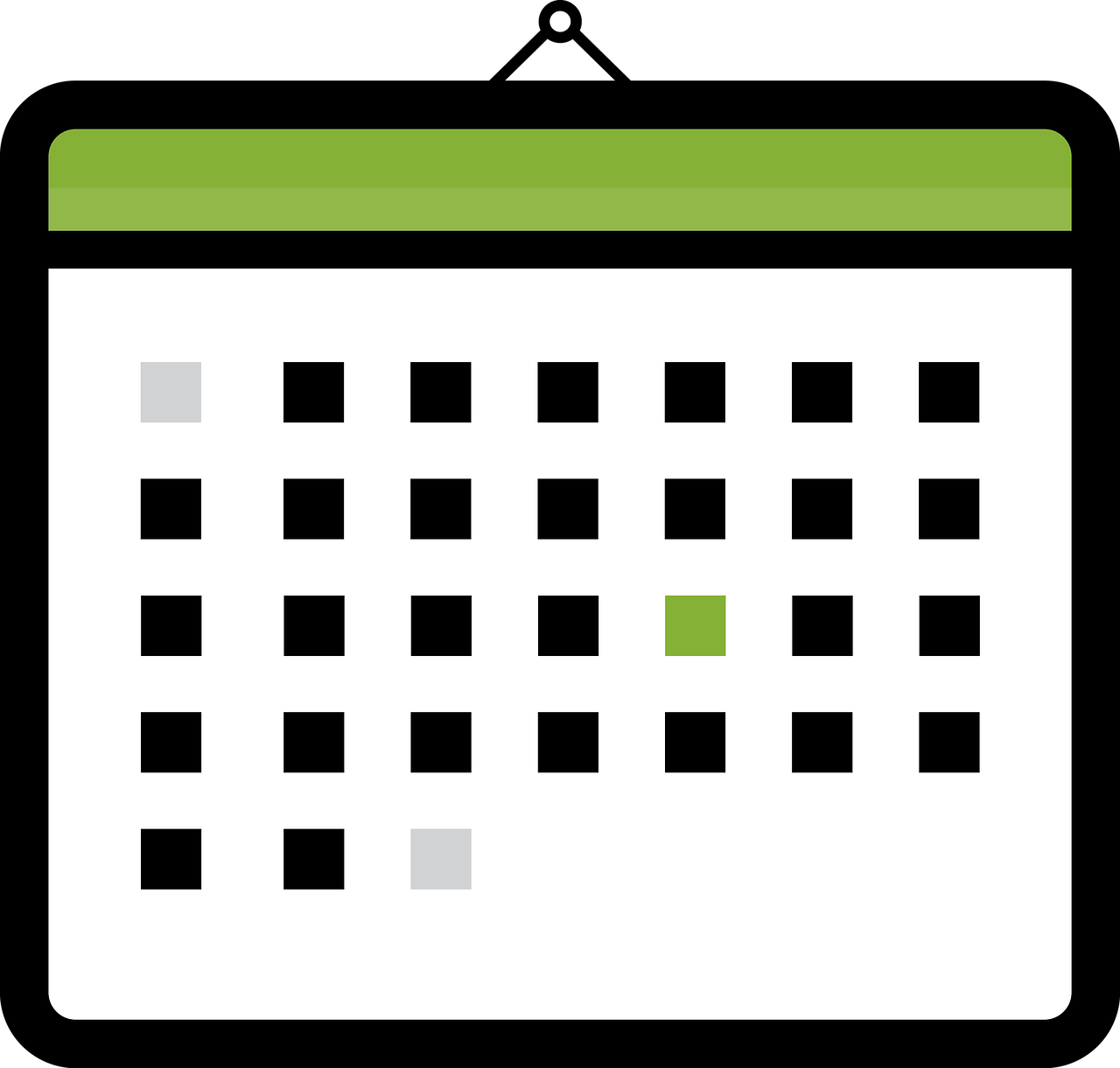 calendar for appointments 