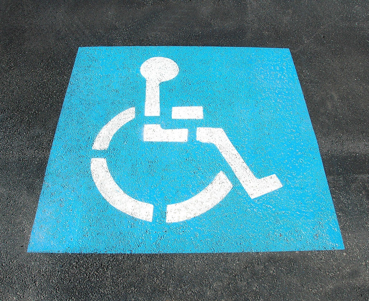 handicapped parking spot 
