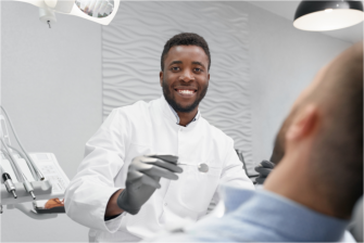 happy dentist 