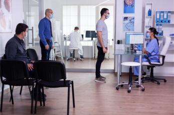 waiting room of patients 